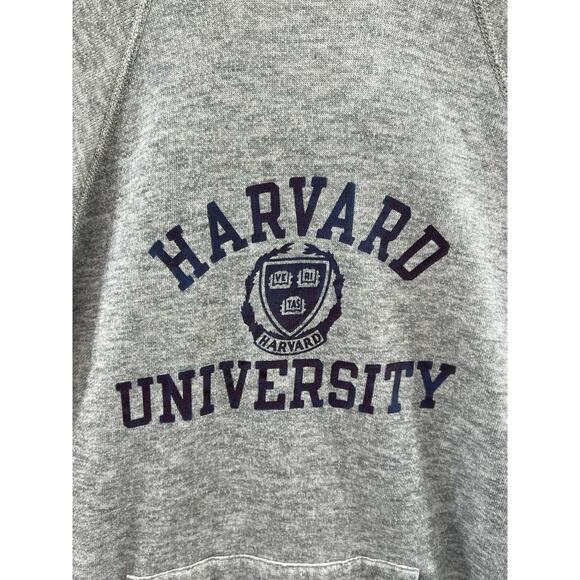 Champion Vintage Harvard University Heather Gray Hoodie Men’s Size Medium - Picture 4 of 4